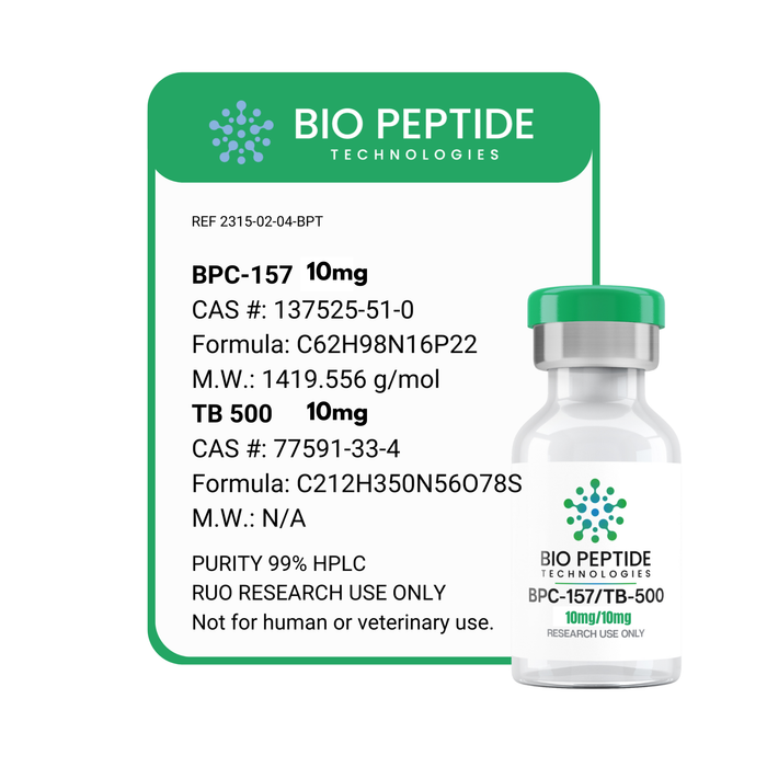 BPC-157 10mg -TB 500 10mg Blend (20mg)