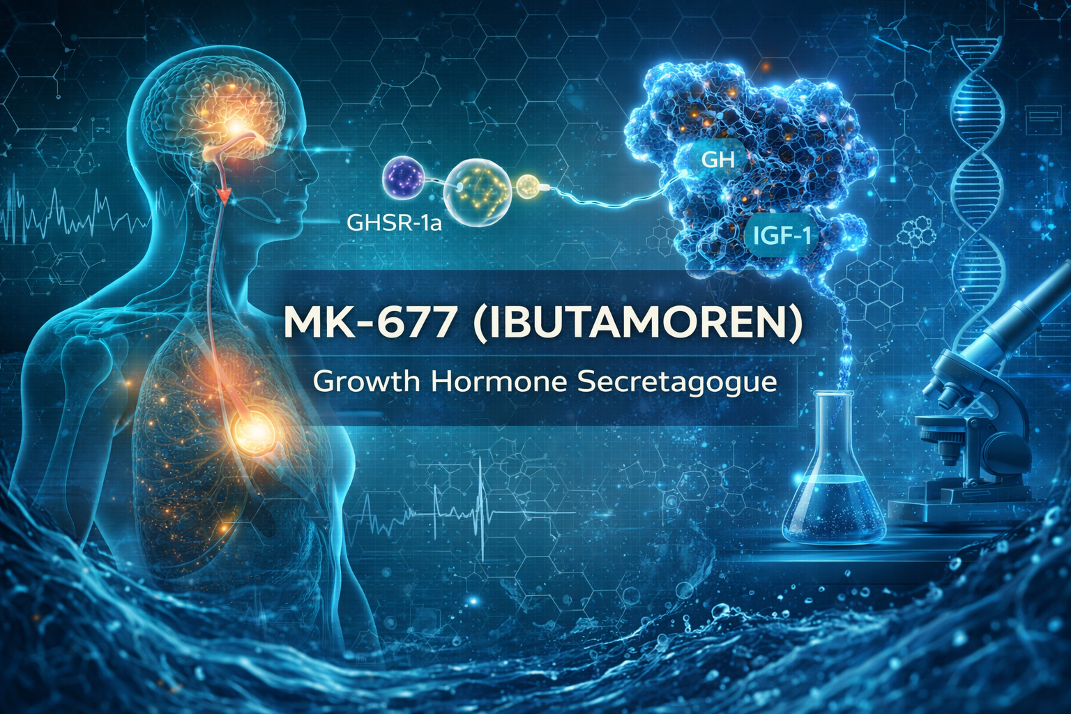 MK-677 2.0: The Science Behind Ibutamoren, Growth Hormone Signaling, and Why Delivery Matters