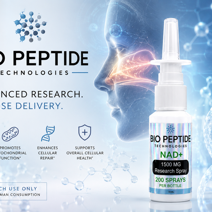 The Science of Intranasal NAD+: Understanding How Nasal Delivery Works and Why It Matters for Research