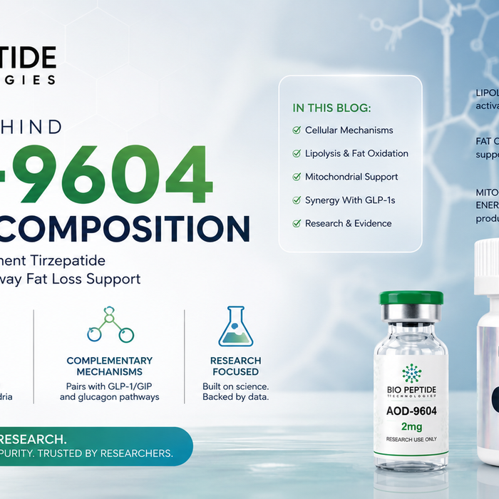 AOD-9604: The Science of Targeted Fat Metabolism and Why It Has Become a Popular Companion to Tirzepatide and Retatrutide