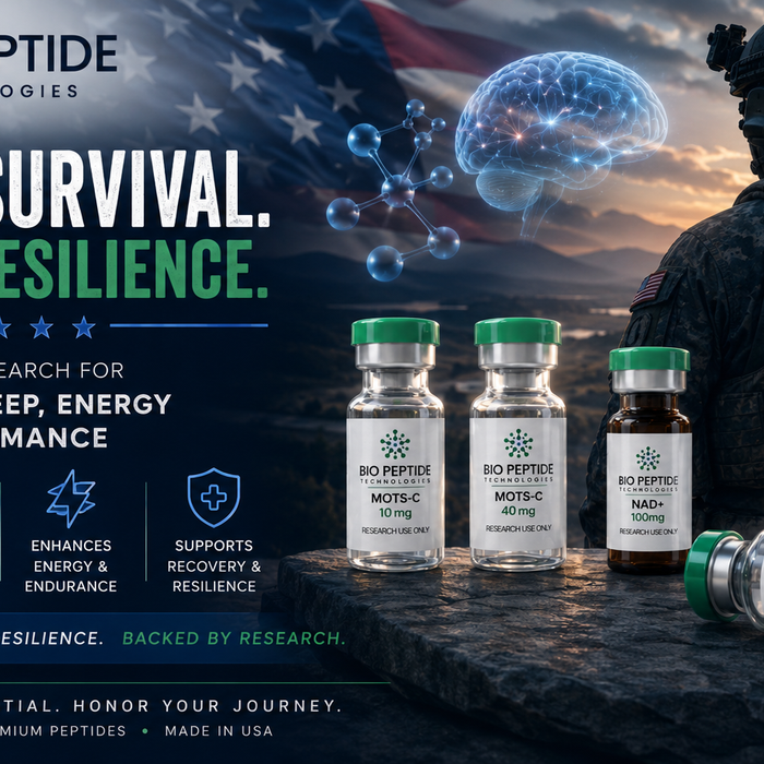 Peptides, PTSD, Stress, Sleep, and Resilience: Emerging Research for Veterans and High-Stress Operators