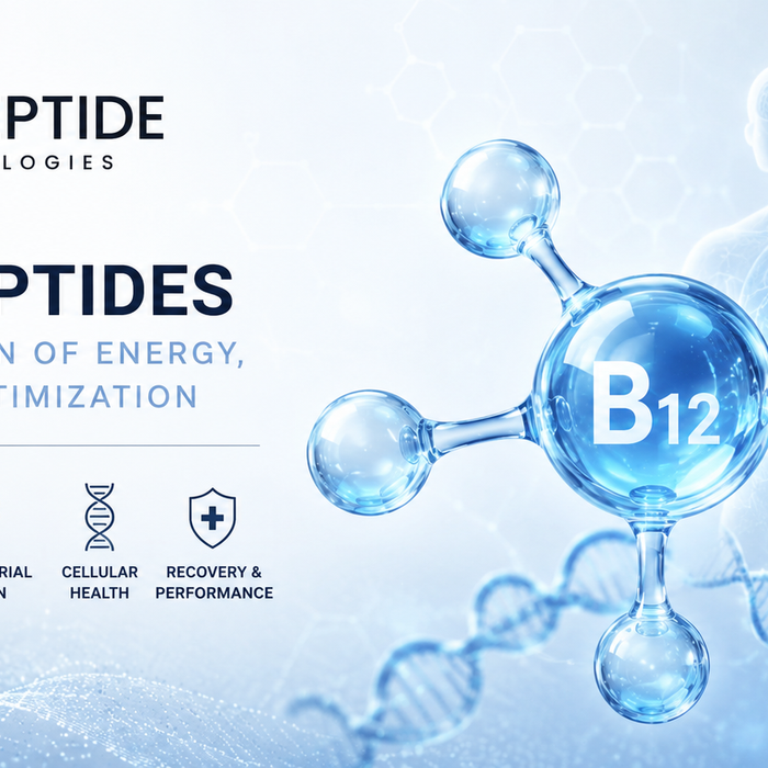 B12 and Peptides: The Missing Link in Performance, Recovery, Energy, and Cellular Optimization