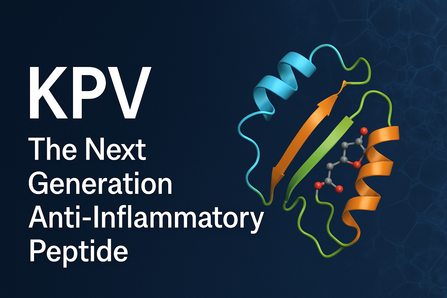 KPV: The Next Generation Anti-Inflammatory Peptide That Heals from Within A Scientific Breakthrough in Cellular Repair, Immune Regulation, and Inflammation Control