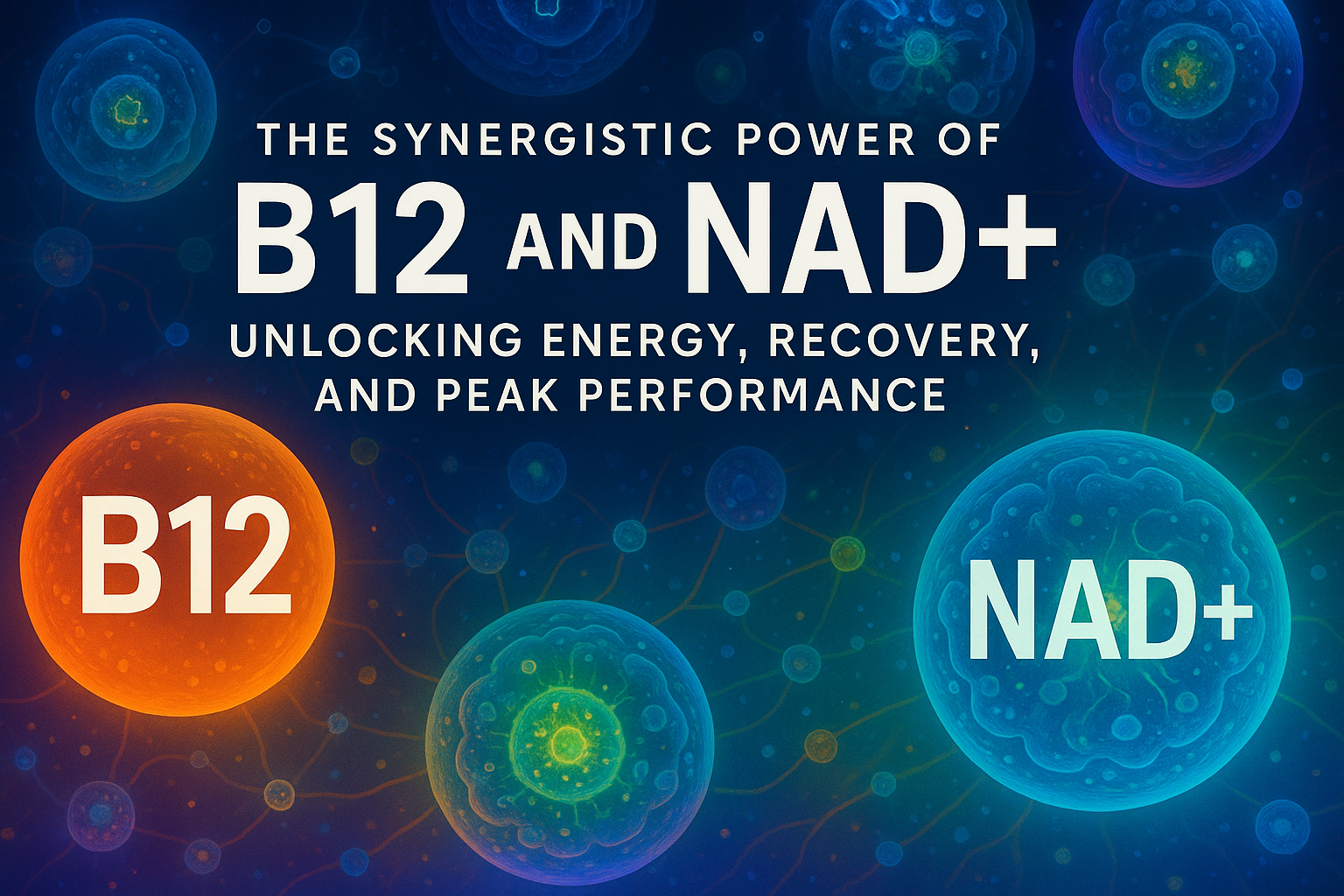 The Synergistic Power of B12 and NAD+: Unlocking Energy, Recovery, and Peak Performance