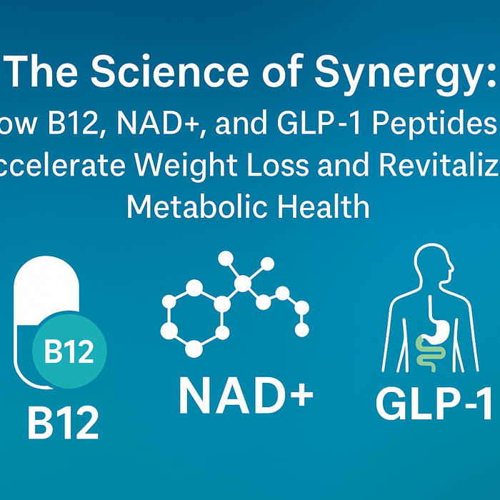 The Science of Synergy: How B12, NAD+, and GLP-1 Peptides Accelerate Weight Loss and Restore Vitality