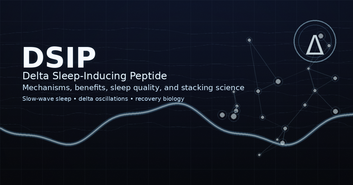 DSIP (Delta Sleep Inducing Peptide): The Sleep Architecture Peptide Most Stacks Forget