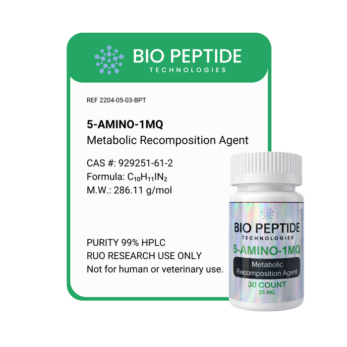 5 AMINO-1MQ 25mg (30 pills)