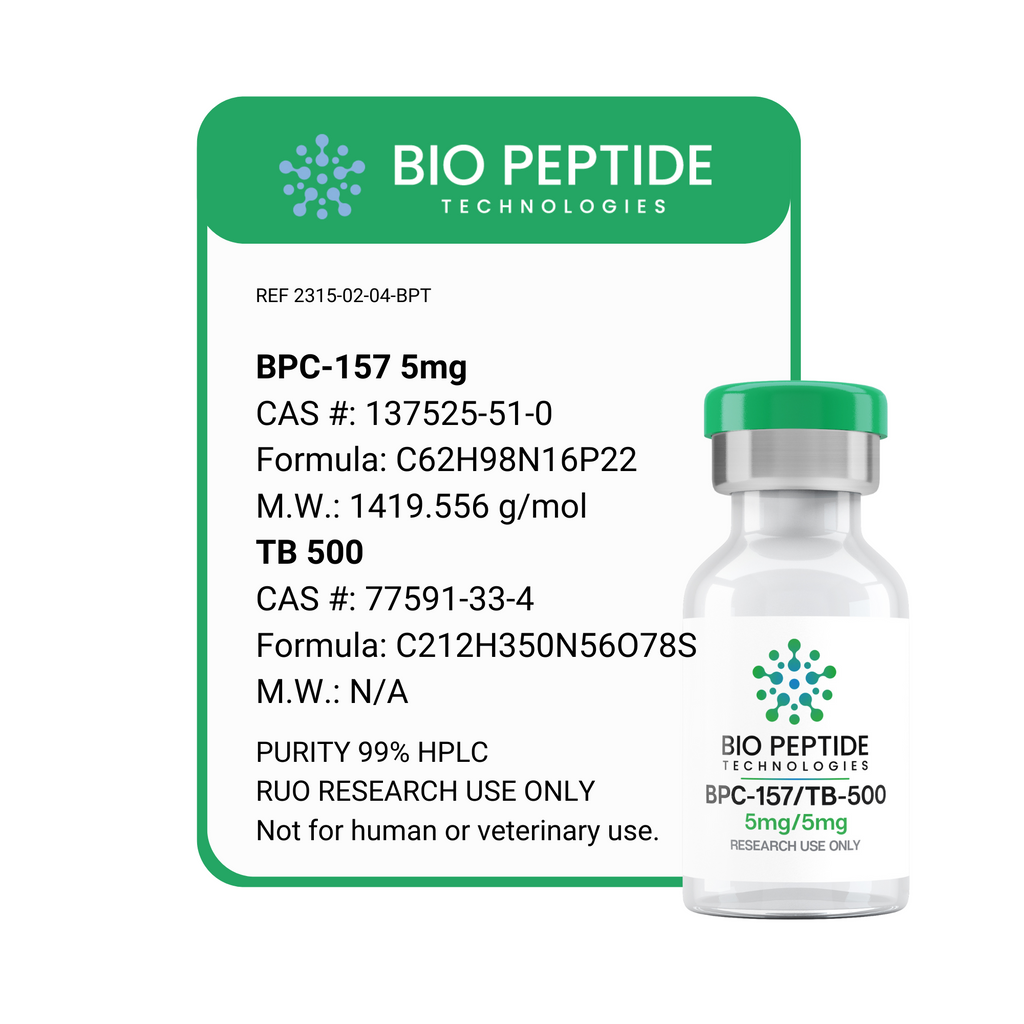 BPC-157 5mg -TB 500 5mg Blend  Biopeptitech