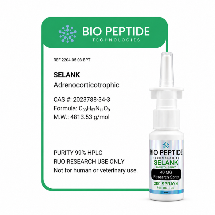 Selank Research Spray 40mg