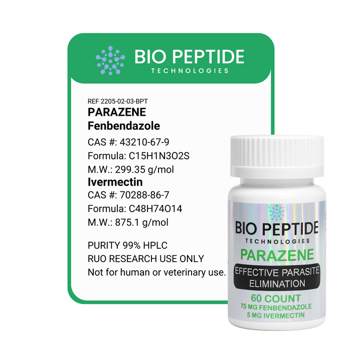 Parazene – Advanced Parasite Cleanse with Fenbendazole & Ivermectin