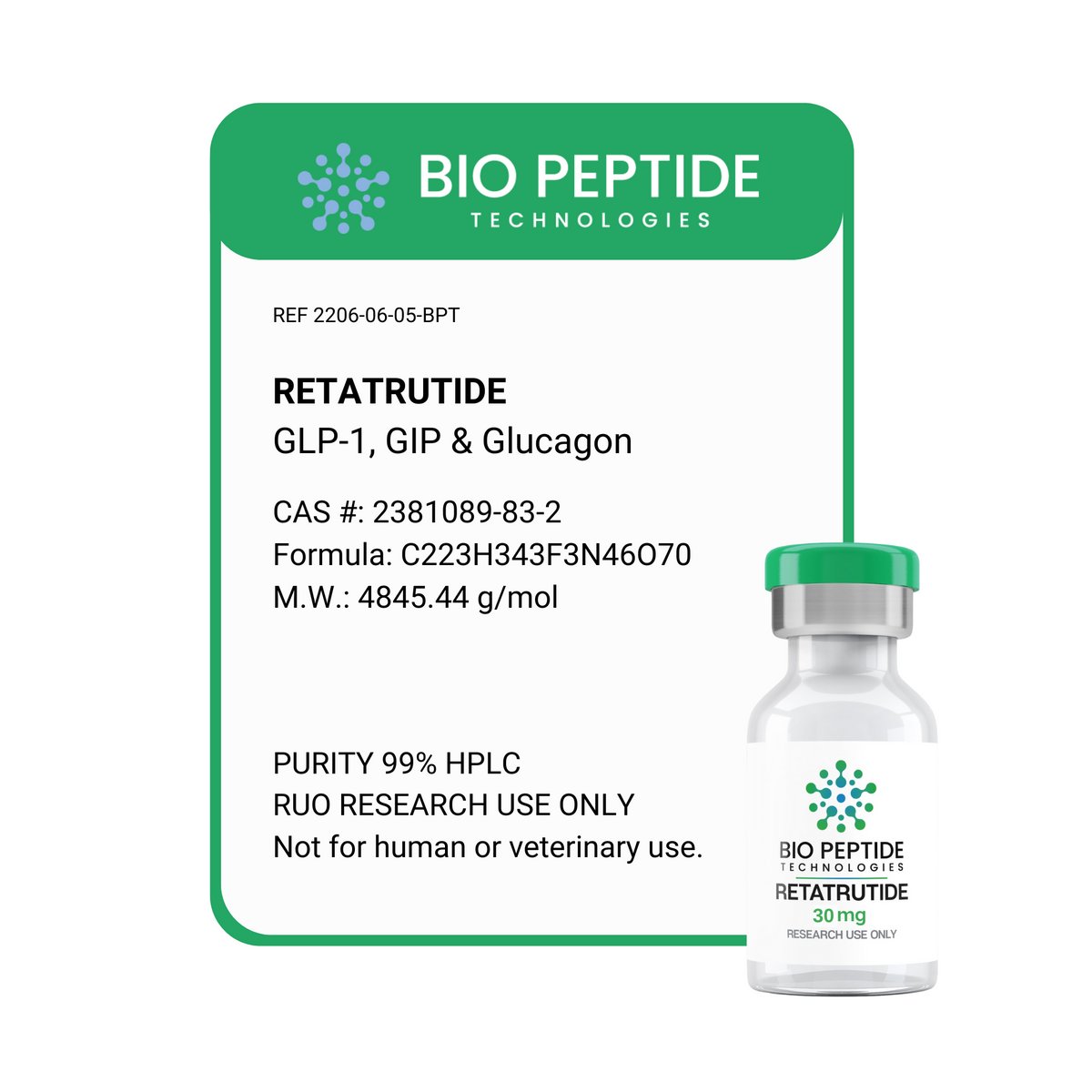 Retatru 30mg — Biopeptitech